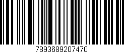 Código de barras (EAN, GTIN, SKU, ISBN): '7893689207470'