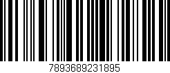 Código de barras (EAN, GTIN, SKU, ISBN): '7893689231895'
