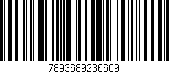 Código de barras (EAN, GTIN, SKU, ISBN): '7893689236609'