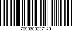 Código de barras (EAN, GTIN, SKU, ISBN): '7893689237149'