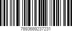Código de barras (EAN, GTIN, SKU, ISBN): '7893689237231'