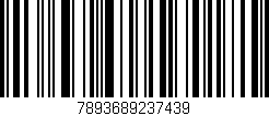Código de barras (EAN, GTIN, SKU, ISBN): '7893689237439'