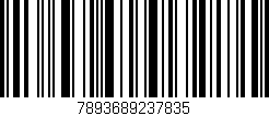 Código de barras (EAN, GTIN, SKU, ISBN): '7893689237835'
