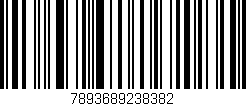 Código de barras (EAN, GTIN, SKU, ISBN): '7893689238382'