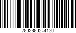 Código de barras (EAN, GTIN, SKU, ISBN): '7893689244130'