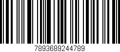 Código de barras (EAN, GTIN, SKU, ISBN): '7893689244789'