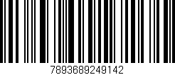 Código de barras (EAN, GTIN, SKU, ISBN): '7893689249142'