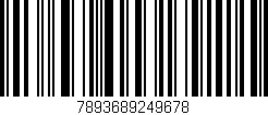 Código de barras (EAN, GTIN, SKU, ISBN): '7893689249678'