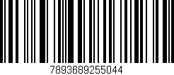 Código de barras (EAN, GTIN, SKU, ISBN): '7893689255044'
