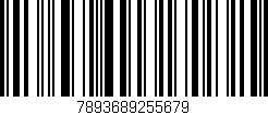 Código de barras (EAN, GTIN, SKU, ISBN): '7893689255679'