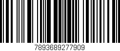 Código de barras (EAN, GTIN, SKU, ISBN): '7893689277909'