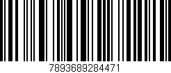 Código de barras (EAN, GTIN, SKU, ISBN): '7893689284471'