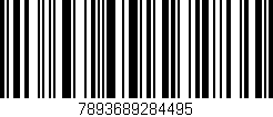 Código de barras (EAN, GTIN, SKU, ISBN): '7893689284495'