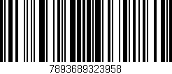 Código de barras (EAN, GTIN, SKU, ISBN): '7893689323958'