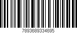 Código de barras (EAN, GTIN, SKU, ISBN): '7893689334695'