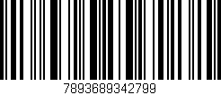Código de barras (EAN, GTIN, SKU, ISBN): '7893689342799'