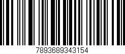 Código de barras (EAN, GTIN, SKU, ISBN): '7893689343154'