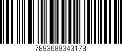 Código de barras (EAN, GTIN, SKU, ISBN): '7893689343178'