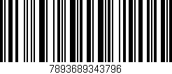 Código de barras (EAN, GTIN, SKU, ISBN): '7893689343796'