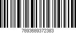 Código de barras (EAN, GTIN, SKU, ISBN): '7893689372383'