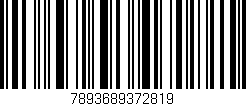 Código de barras (EAN, GTIN, SKU, ISBN): '7893689372819'