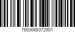 Código de barras (EAN, GTIN, SKU, ISBN): '7893689372901'