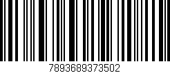 Código de barras (EAN, GTIN, SKU, ISBN): '7893689373502'