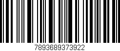 Código de barras (EAN, GTIN, SKU, ISBN): '7893689373922'