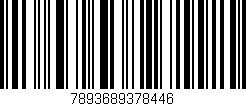 Código de barras (EAN, GTIN, SKU, ISBN): '7893689378446'