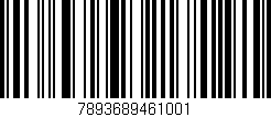 Código de barras (EAN, GTIN, SKU, ISBN): '7893689461001'