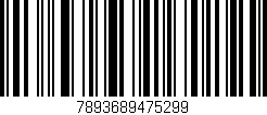 Código de barras (EAN, GTIN, SKU, ISBN): '7893689475299'