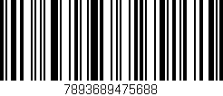 Código de barras (EAN, GTIN, SKU, ISBN): '7893689475688'