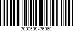 Código de barras (EAN, GTIN, SKU, ISBN): '7893689476968'