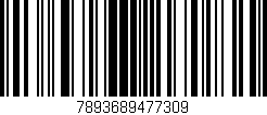 Código de barras (EAN, GTIN, SKU, ISBN): '7893689477309'