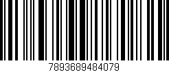 Código de barras (EAN, GTIN, SKU, ISBN): '7893689484079'