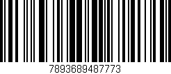 Código de barras (EAN, GTIN, SKU, ISBN): '7893689487773'