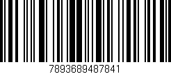 Código de barras (EAN, GTIN, SKU, ISBN): '7893689487841'