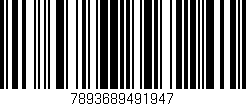 Código de barras (EAN, GTIN, SKU, ISBN): '7893689491947'