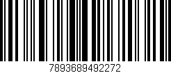 Código de barras (EAN, GTIN, SKU, ISBN): '7893689492272'