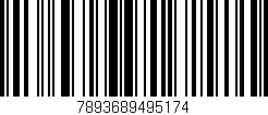 Código de barras (EAN, GTIN, SKU, ISBN): '7893689495174'