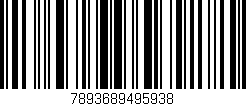 Código de barras (EAN, GTIN, SKU, ISBN): '7893689495938'