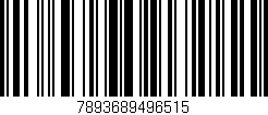 Código de barras (EAN, GTIN, SKU, ISBN): '7893689496515'