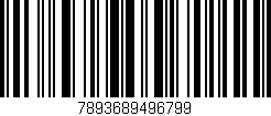 Código de barras (EAN, GTIN, SKU, ISBN): '7893689496799'