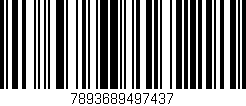 Código de barras (EAN, GTIN, SKU, ISBN): '7893689497437'
