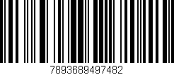 Código de barras (EAN, GTIN, SKU, ISBN): '7893689497482'