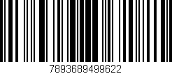 Código de barras (EAN, GTIN, SKU, ISBN): '7893689499622'