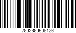 Código de barras (EAN, GTIN, SKU, ISBN): '7893689508126'