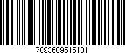 Código de barras (EAN, GTIN, SKU, ISBN): '7893689515131'