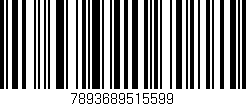 Código de barras (EAN, GTIN, SKU, ISBN): '7893689515599'