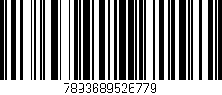 Código de barras (EAN, GTIN, SKU, ISBN): '7893689526779'